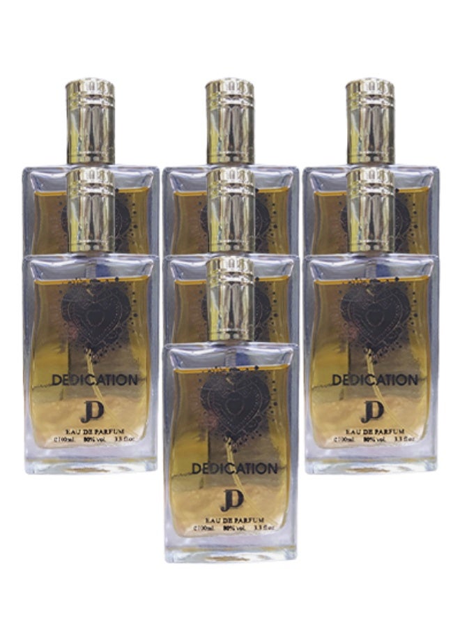 JD 7 Pieces Dedication Perfume For Women 100ml EDP - Image 1